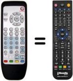 Telecomando equivalente REMCON870