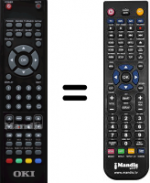 Telecomando equivalente Oki B16F-LED1