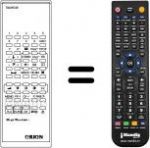 Telecomando equivalente Orion 7028 / 6325