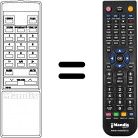 Telecomando equivalente Orion EUR53716