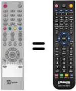 Telecomando equivalente REMCON555