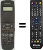 Telecomando equivalente Panasonic NV-SD420