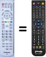Telecomando equivalente Panasonic TX-L39E6EW