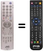 Telecomando equivalente JVC PD42B50BU