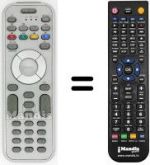Telecomando equivalente Philips 17PF9946 / 12