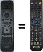 Telecomando equivalente Philips HDR3800