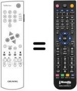 Telecomando equivalente REMCON171