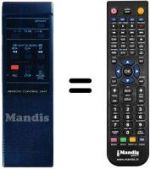 Telecomando equivalente JVC HR-D210