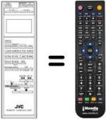 Telecomando equivalente JVC PQ10543AE-24