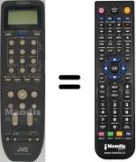 Telecomando equivalente JVC HR-E226