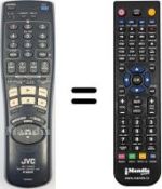 Telecomando equivalente JVC PQ21953U