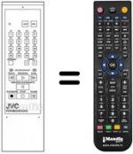 Telecomando equivalente JVC PU11099
