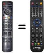 Telecomando equivalente Panasonic N2QAYB000181