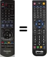 Telecomando equivalente Panasonic DMRE-X768