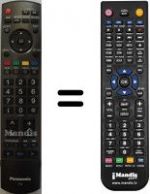 Telecomando equivalente Panasonic TH-42PY800P