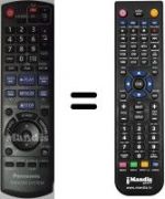Telecomando equivalente N2QAYB000361