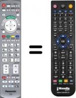 Telecomando equivalente Panasonic TX-P42GT20E