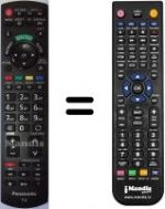 Telecomando equivalente Panasonic TX-L37E5B