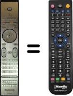 Telecomando equivalente Philips 37PFL9732D / 10