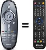 Telecomando equivalente Philips 46PFL7695M / 08
