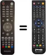 Telecomando equivalente Philips DTR3030M