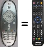 Telecomando equivalente Philips 46PFL8605H / 12