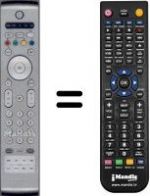 Telecomando equivalente Philips 50PF9967D / 10