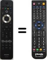 Telecomando equivalente Philips 42PFL7404H / 12