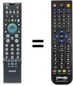 Telecomando equivalente Philips 28PW8505 / 12