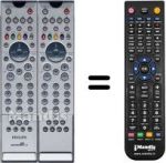 Telecomando equivalente Philips 28PW9525 / 12L