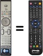 Telecomando equivalente Philips 32PFL7613D / 12