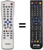 Telecomando equivalente Philips 300WN5BB00