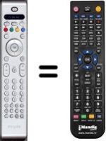 Telecomando equivalente Philips 42PF5520D / 10