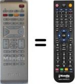 Telecomando equivalente Philips 23PF5321 / 01