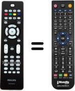 Telecomando equivalente Philips 37PFL7562D / 10