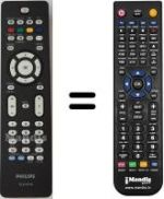 Telecomando equivalente Philips 42PFL7962D 12 2