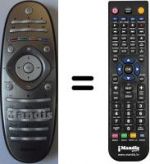 Telecomando equivalente Philips 50PFL7956T / 12