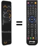 Telecomando equivalente RC6004