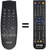 Telecomando equivalente RC0764 / 01