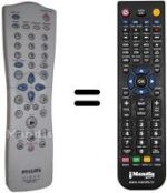 Telecomando equivalente Philips VR620