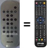 Telecomando equivalente Philips MCM240