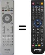 Telecomando equivalente Philips 22PFL3415H / 12