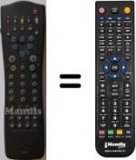 Telecomando equivalente Philips SBC-RP520