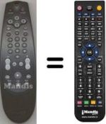 Telecomando equivalente Philips 482221810782
