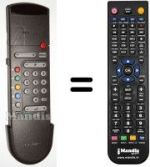 Telecomando equivalente Philips RC7507-01
