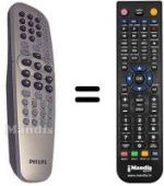 Telecomando equivalente Philips 996500023967