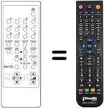 Telecomando equivalente Daewoo DMQ1417