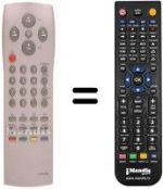 Telecomando equivalente Daewoo DWL28W8-100D