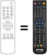 Telecomando equivalente Hitachi CP1411R