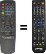 Telecomando equivalente Daewoo DVS20FBT